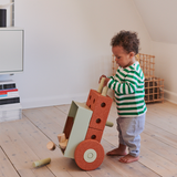 Pre-order | 3-in-1 Baby Walker - Burnt Orange / Dusty Green - 22