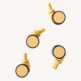 Opbergkrat - wielen - Honey Yellow - 4