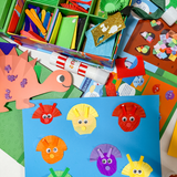 Sensorische knutselbox - Dinosaurus