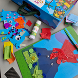 Sensorische knutselbox - Dinosaurus