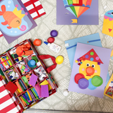 Sensorische knutselbox - Huisdieren carnaval