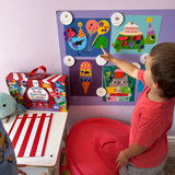 Sensorische knutselbox - Huisdieren carnaval