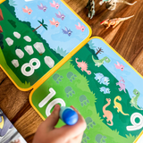 Water verf set - dinosaurus