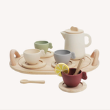 Houten speelset - Theeset