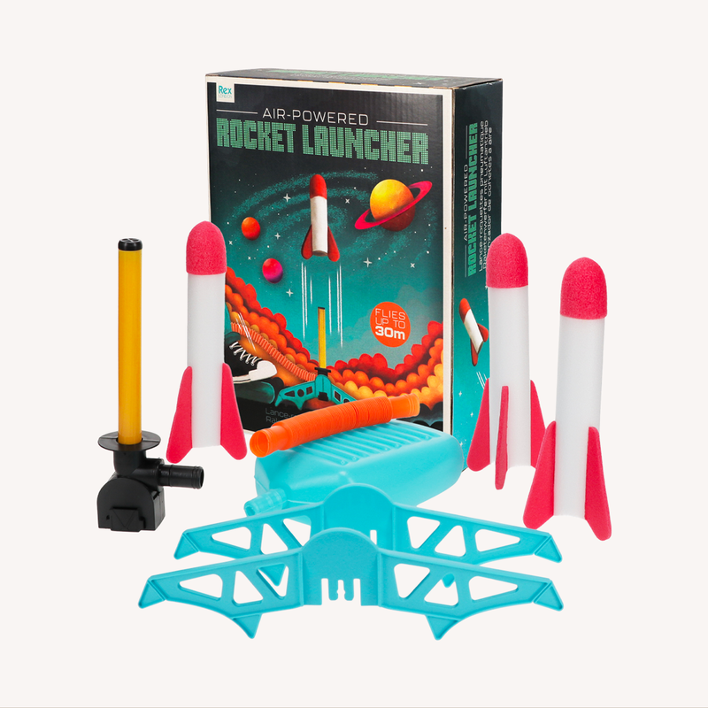 Air-Powered Rocket Set