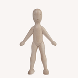 Wooden doll - beech