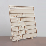 Houten weekplanner