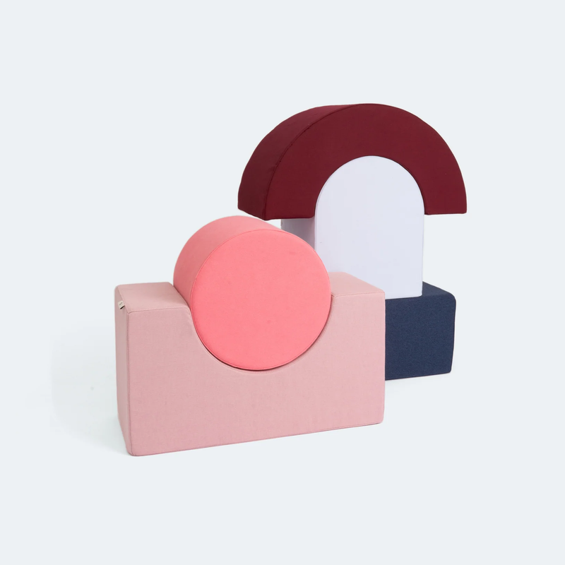 Zirkus - 5-delige set - blush
