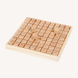 Wooden multiplication board - natural