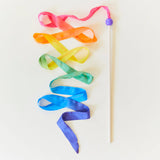 Silk waving ribbon - rainbow large