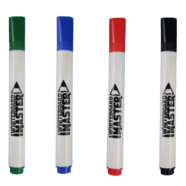 Whiteboard markers - assorted - 4 pcs