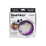 Peekaboo sensorische tas - galaxy
