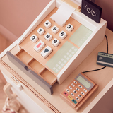 Houten speelgoed kassa