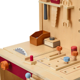 Houten werkbank met accessoires - Hub - 39-delig