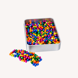 Klikkiezels - magnetische speelsteentjes - regenboog kleurenmix