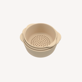 Nesting Bowl set - Bakjes en zeef - naturel