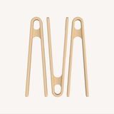 Pincetten - naturel - 3 stk