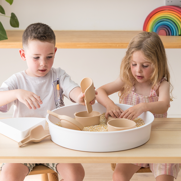 Nesting scoops - schepjes - naturel