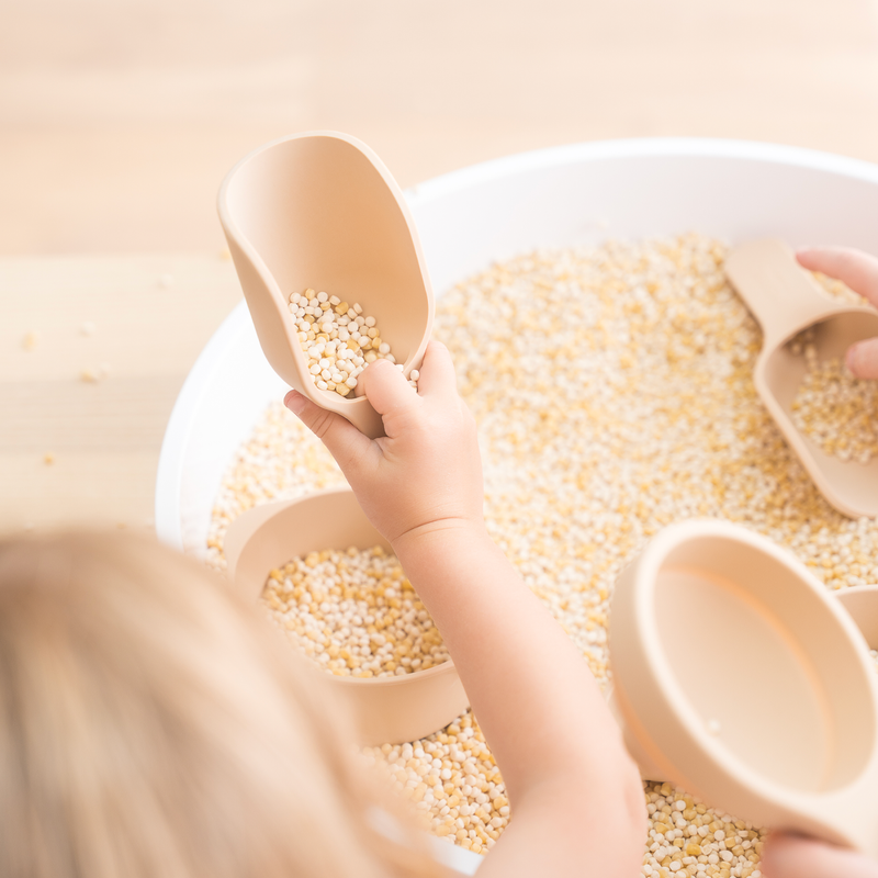 Nesting scoops - schepjes - naturel