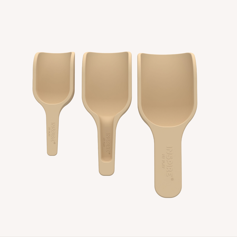 Nesting scoops - schepjes - naturel
