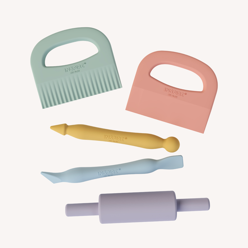 Kleisculptuurset – 6 Siliconen Schrapers + 5 Houten Snijgereedschappen – Ideaal Voor Klei, Polymeerklei En Keramiek