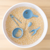 Starter tool kit sensorisch spel - blauw - 5 stk