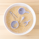 Starter tool kit sensorisch spel - paars - 5 stk