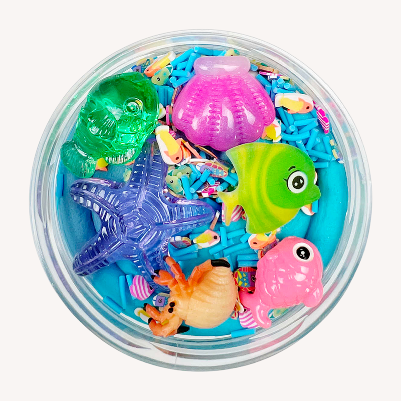Play clay - under the sea surprise pot
