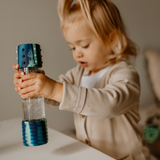 DIY Refillable Sensory Bottle - Candyland