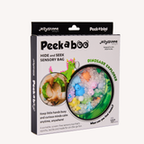 Peekaboo sensory bag - dinosaurus