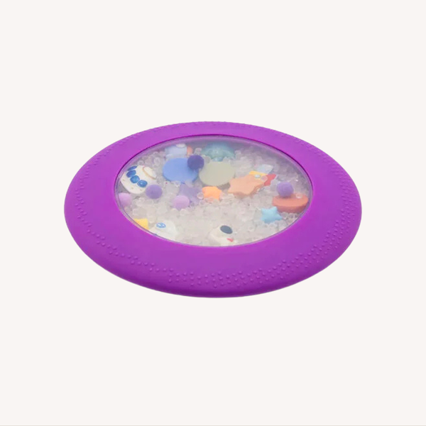 Peekaboo sensorische tas - galaxy