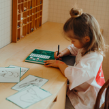 Kidydraw mini tekenbord - Dieren over de hele wereld