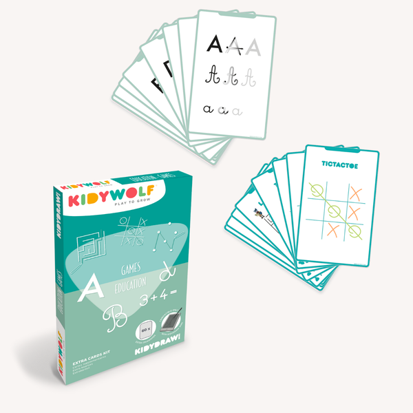 Navulling Kidydraw mini tekenbord - spel & educatie
