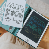 NEW: Kidydraw mini tekenbord - My little market