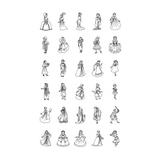 NEW: navulling Kidydraw mini - prinsessen & kawaii 4+
