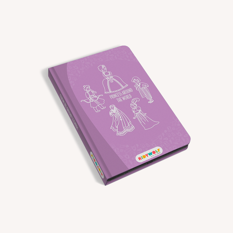 Kidydraw mini tekenbord - Prinsessen