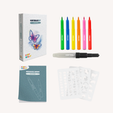 Kidydraw pad tekentablet - kit - blow pen