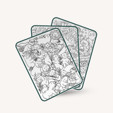 Kidydraw pad tekentablet - animals meli-melo