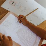 Kidydraw pro - lichtgevend tweezijdig tekenbord - roze