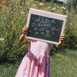 Kidydraw pro - lichtgevend tweezijdig tekenbord - roze