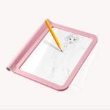 Kidydraw pro - lichtgevend tweezijdig tekenbord - roze
