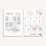 Kidydraw pro - lichtgevend tweezijdig tekenbord - blauw