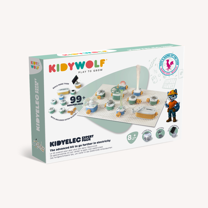 PRE-ORDER | Kidyelec - mijn eerste elektriciteitsset - expert