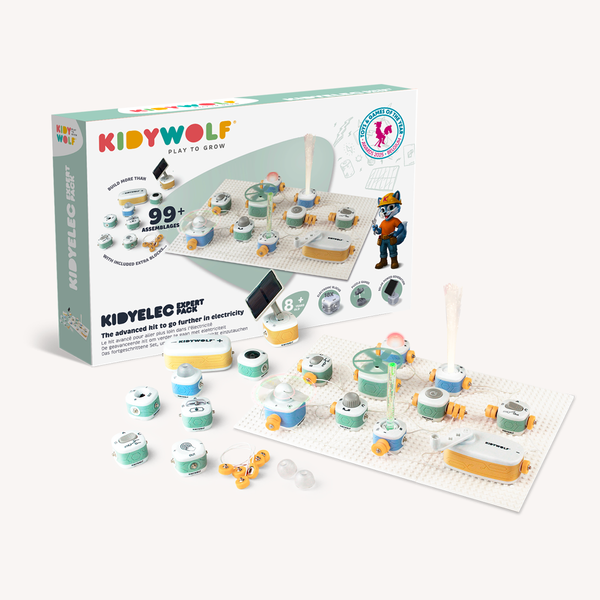 PRE-ORDER | Kidyelec - mijn eerste elektriciteitsset - expert