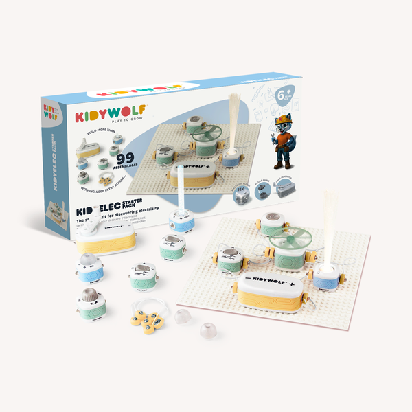PRE-ORDER | Kidyelec - mijn eerste elektriciteitsset - starter