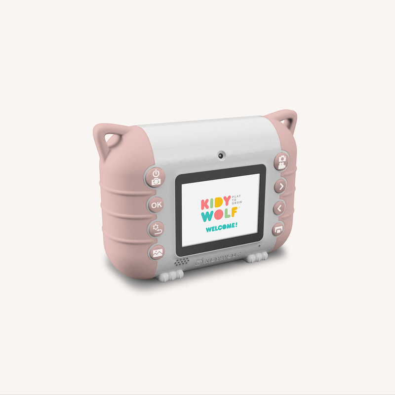 Kidyprint - fototoestel met thermische printer - roze