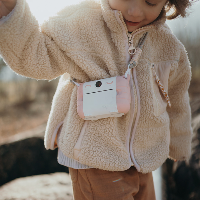 Kidyprint - fototoestel met thermische printer - roze