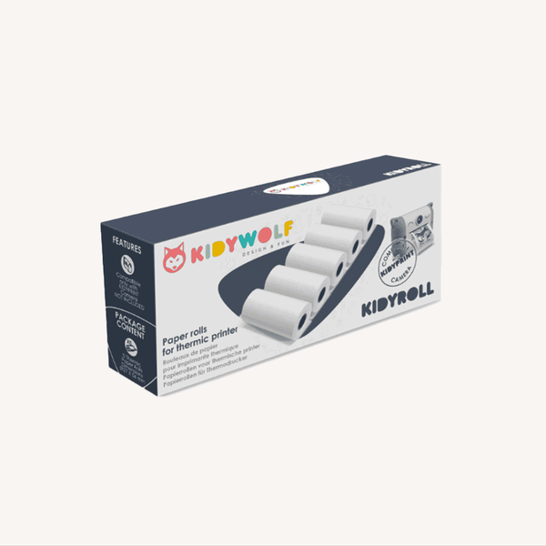 Kidyroll - klassieke papierrollen voor Kidyprint camera