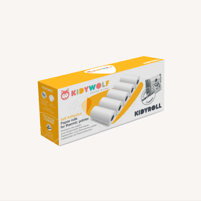 Kidyroll - sticker papierrollen voor Kidyprint camera