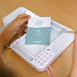 NEW: Kidytreasure geheim notitieboekje met pincode - roze